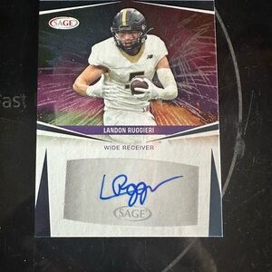 Great Autographed Card